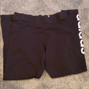 Adidas black leggings